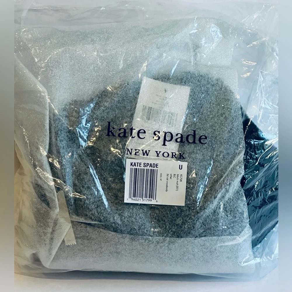 FACTORY SEALED! Kate Spade ♠️ Pitch Purrfect Black Cat 🐈‍⬛ Crossbody - Picture 5 of 7